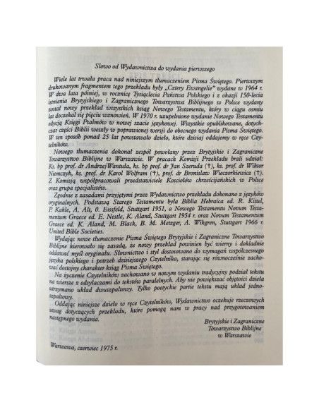 Biblia Warszawska, duża (NOWY FORMAT), INDEKSY ksiąg (wycięcia),oprawa twarda