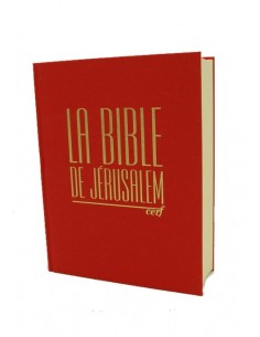 Francuska Biblia Jerozolimska - La Bible de Jérusalem - duży format
