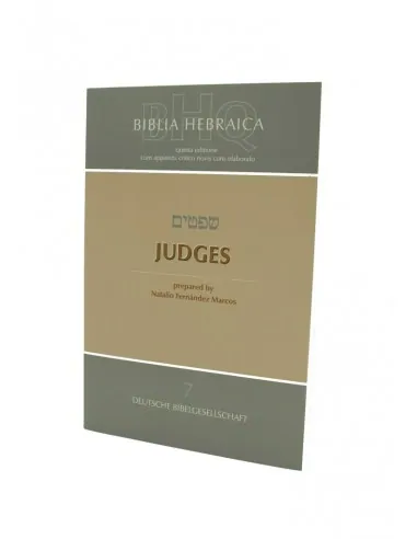 Hebrajska Biblia - Biblia Hebraica Quinta (BHQ), Księga Sędziów (JUDGES), tom 7