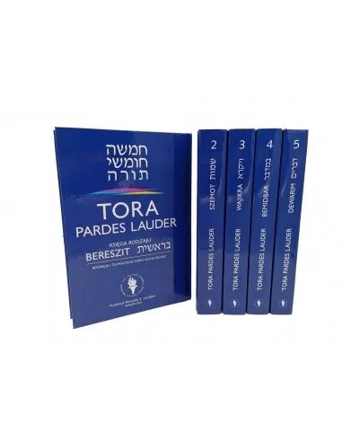 TORA PARDES LAUDER - komplet, tomy I-V + gratis 2 książki