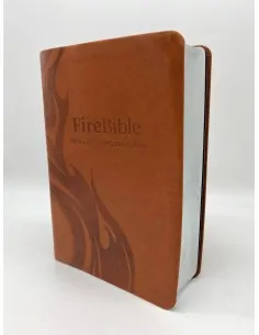 Biblia FireBible - Biblia dla charyzmatyków, duża, oprawa miękka, skóropodobna, srebrzenia